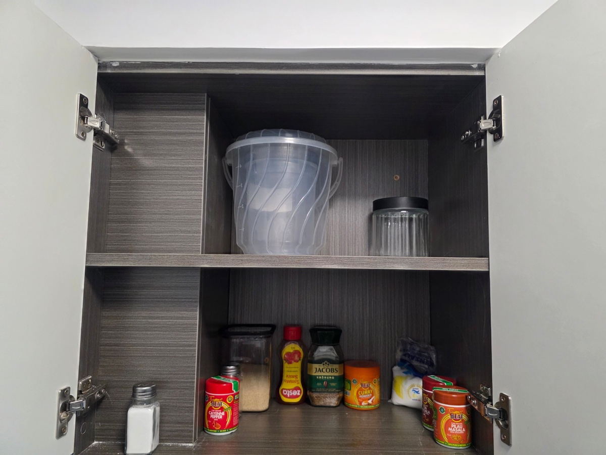 Pantry and spice cabinet